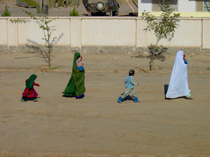 TWO WOMEN AND TWO CHILDREN